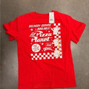 Women’s Pizza Planet Toy Story Red T-Shirt